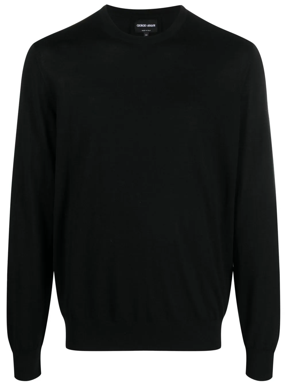 Джемпер из необработанной шерсти GIORGIO ARMANI, черный
Джемпер из необработанной шерсти GIORGIO ARMANI, черный