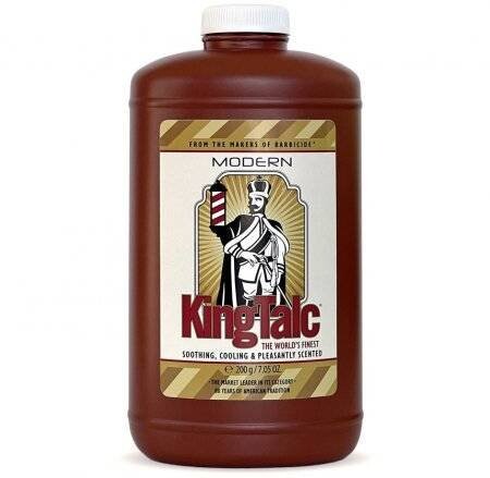Barbicide King Talc Modern, Тальк после бритья 200г
Barbicide King Talc Modern, Тальк после бритья 200г