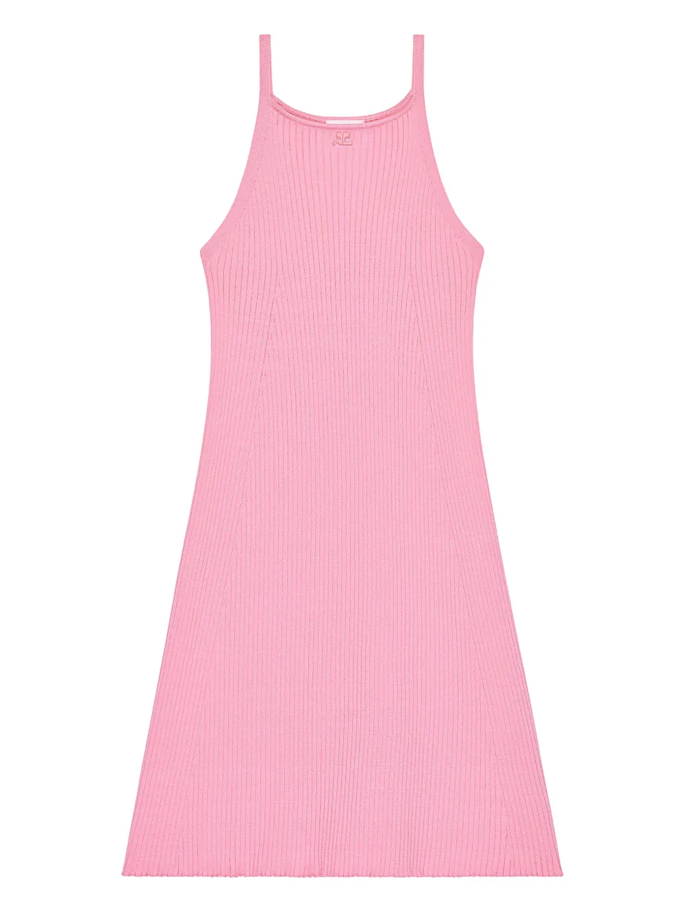 Платье мини в рубчик Courrèges, розовый
Платье мини в рубчик Courrèges, розовый