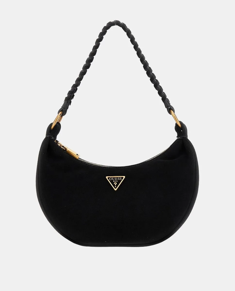 Сумка через плечо из замши на молнии Guess, черный
Сумка через плечо из замши на молнии Guess, черный