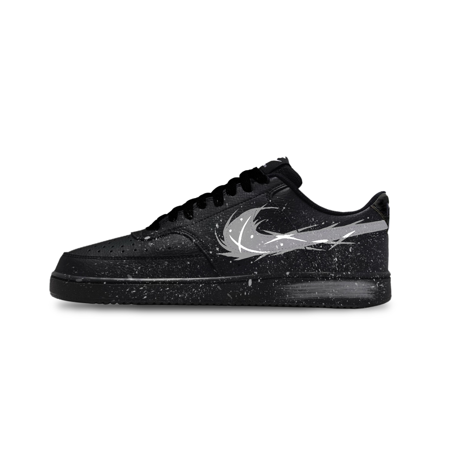 Court Vision 1 износостойкие и легкие низкие скейтборд кроссовки unisex Nike, черный
Court Vision 1 износостойкие и легкие низкие скейтборд кроссовки unisex Nike, черный