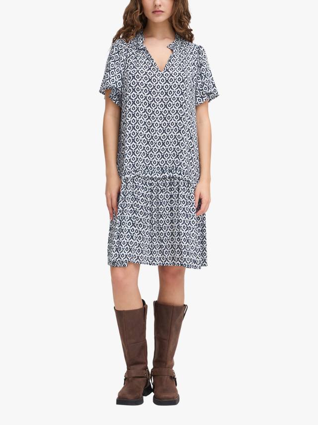 Платье-саронг Marrakech с принтом в стиле икат до колена ICHI, Total Eclipse/Multi
Платье-саронг Marrakech с принтом в стиле икат до колена ICHI, Total Eclipse/Multi