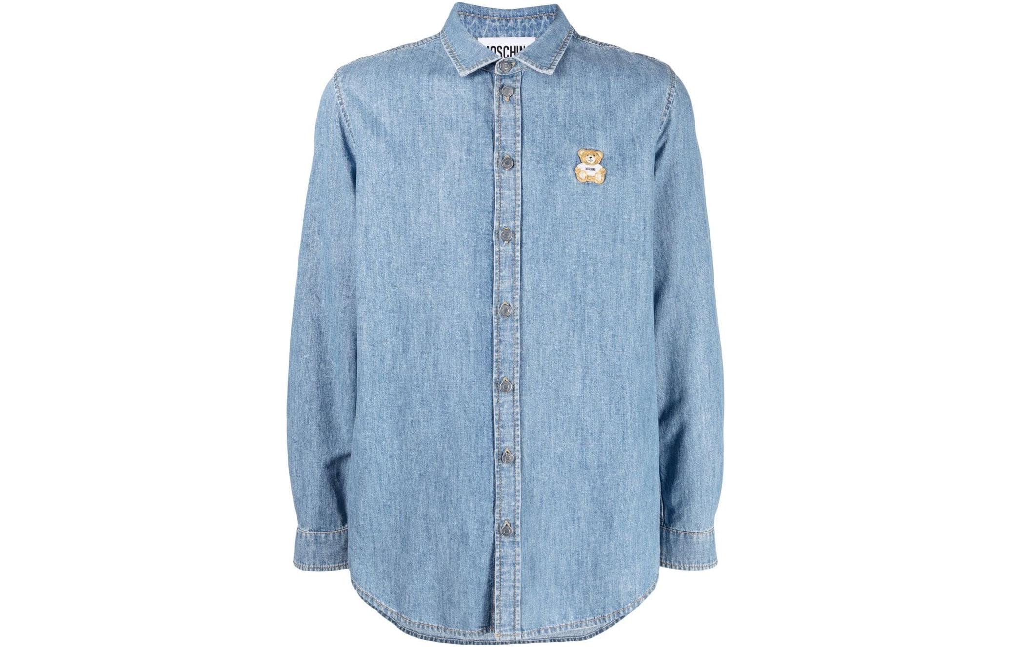 Футболка мужская синяя MOSCHINO
Футболка мужская синяя MOSCHINO