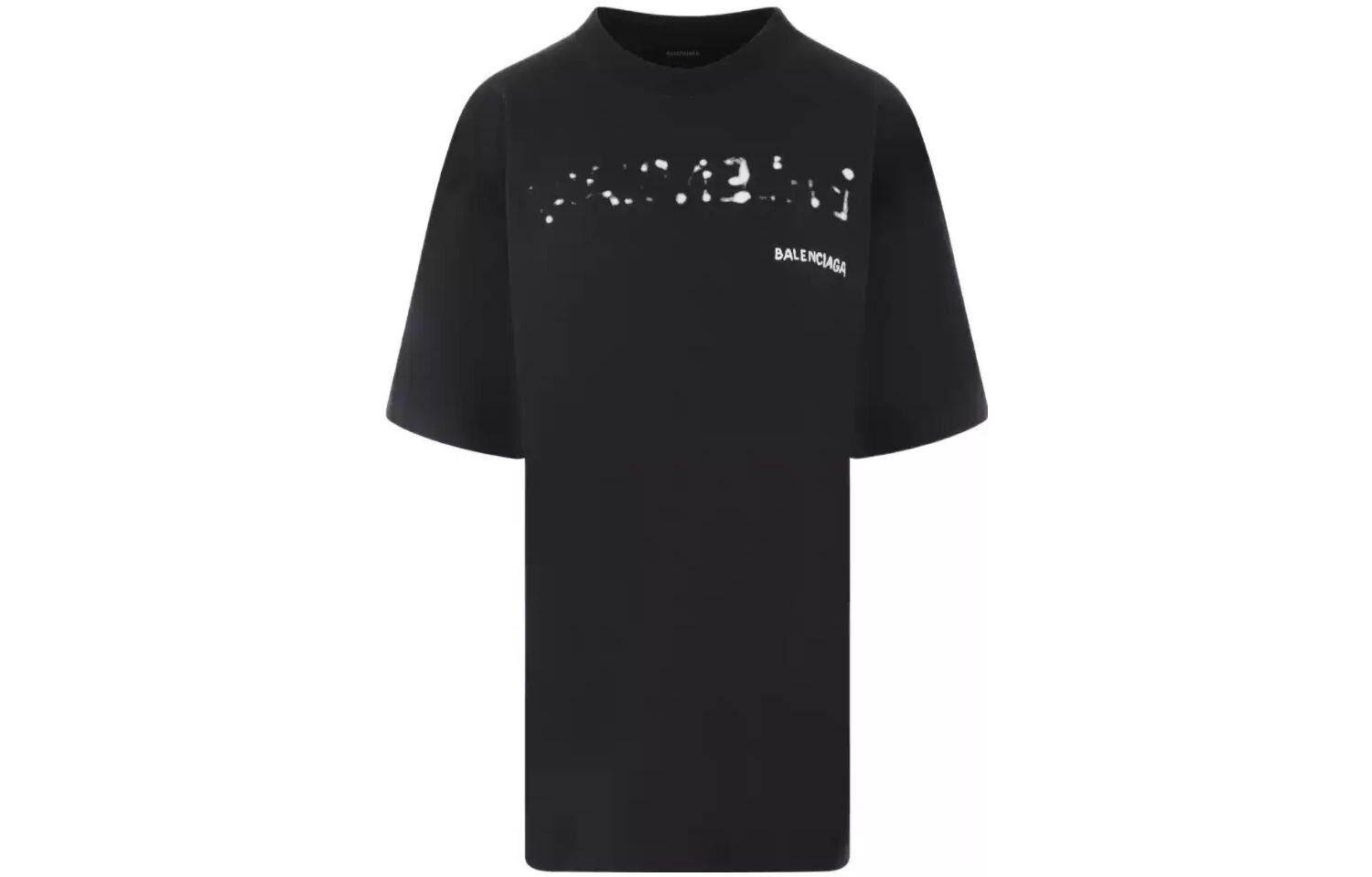 Футболка женская Balenciaga Large Fit, черный / белый
Футболка женская Balenciaga Large Fit, черный / белый