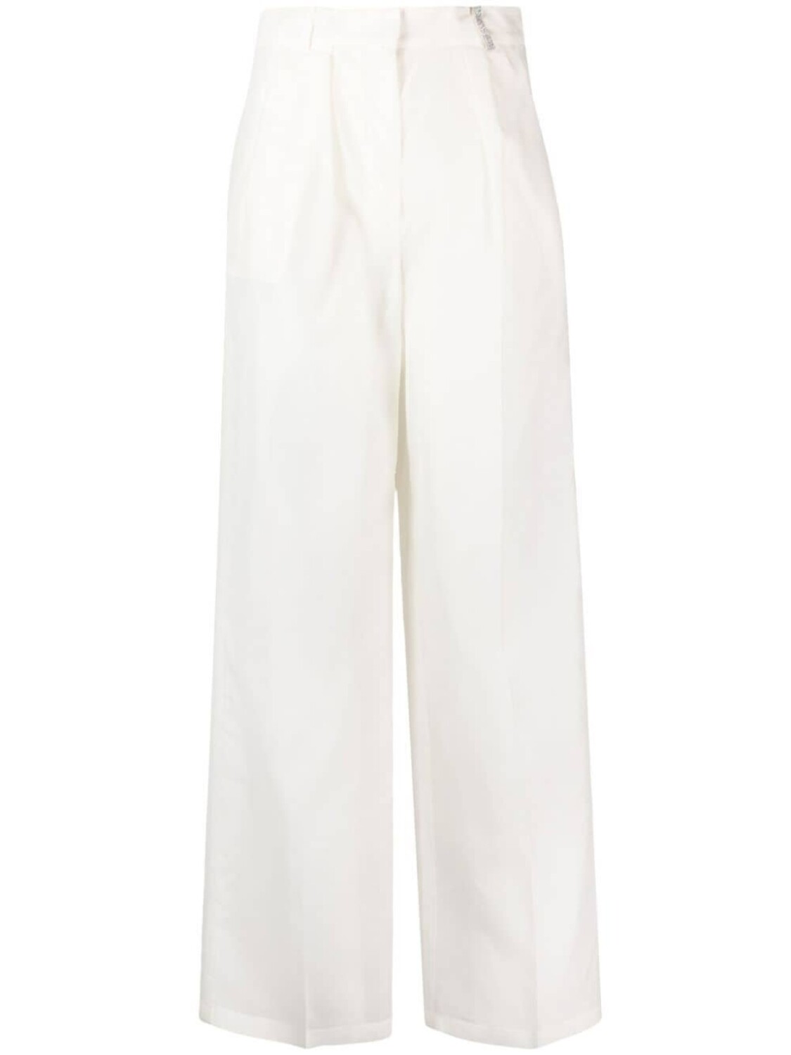 Прозрачные брюки свободного кроя Fabiana Filippi, белый
Прозрачные брюки свободного кроя Fabiana Filippi, белый