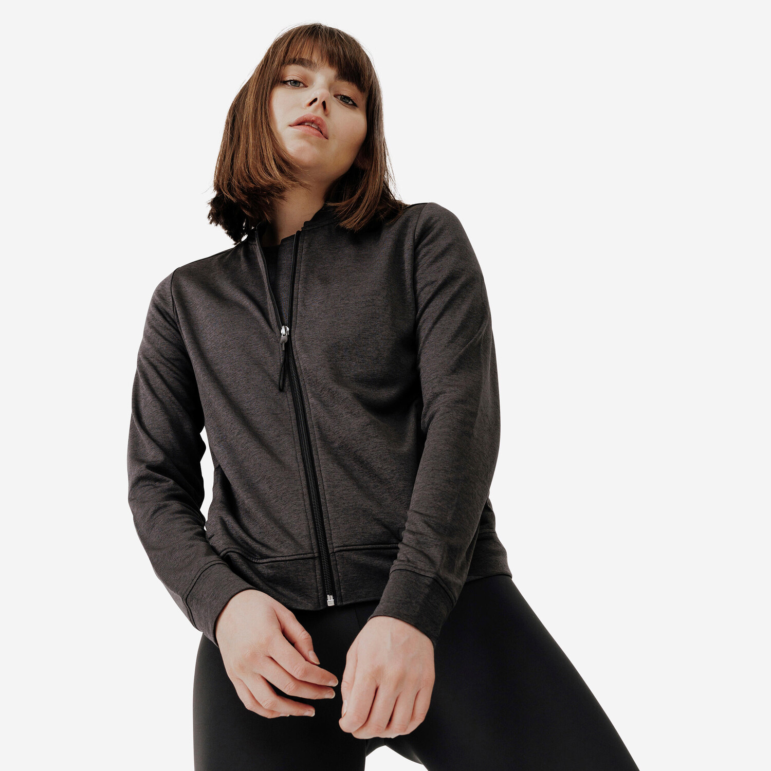 Куртка женская дышащая беговая Dry - черная Kalenji
Куртка женская дышащая беговая Dry - черная Kalenji