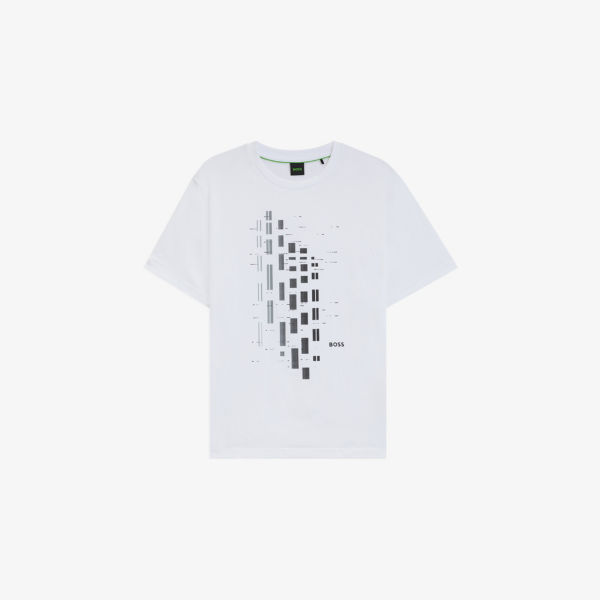 Футболка Boss с принтом, белый
Футболка Boss с принтом, белый