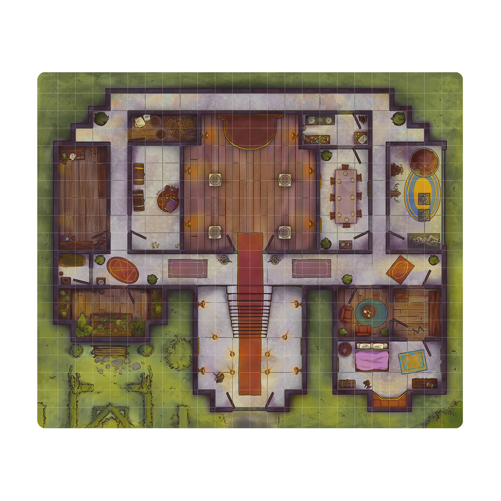 Миниатюра Next Level Miniatures Next Level Miniatures: Game Mat - Treacherous Manor
Миниатюра Next Level Miniatures Next Level Miniatures: Game Mat - Treacherous Manor
