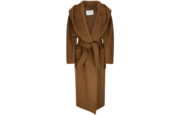 MaxMara Приталенное длинное пальто, Tobacco Brown
MaxMara Приталенное длинное пальто, Tobacco Brown