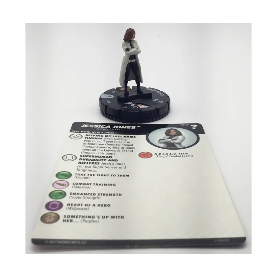 Джессика Джонс # 013 (С), Marvel Heroclix - 15th Anniversary - What If - Singles
Джессика Джонс # 013 (С), Marvel Heroclix - 15th Anniversary - What If - Singles
