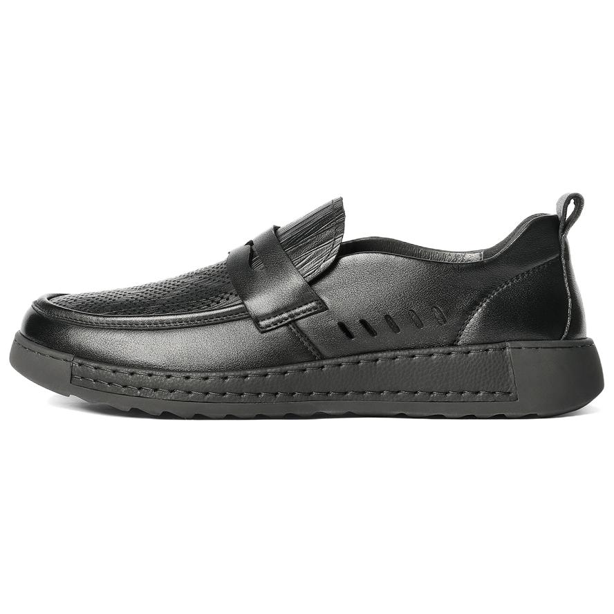 Senda Повседневные кожаные туфли мужские низкие, черные
Senda Повседневные кожаные туфли мужские низкие, черные