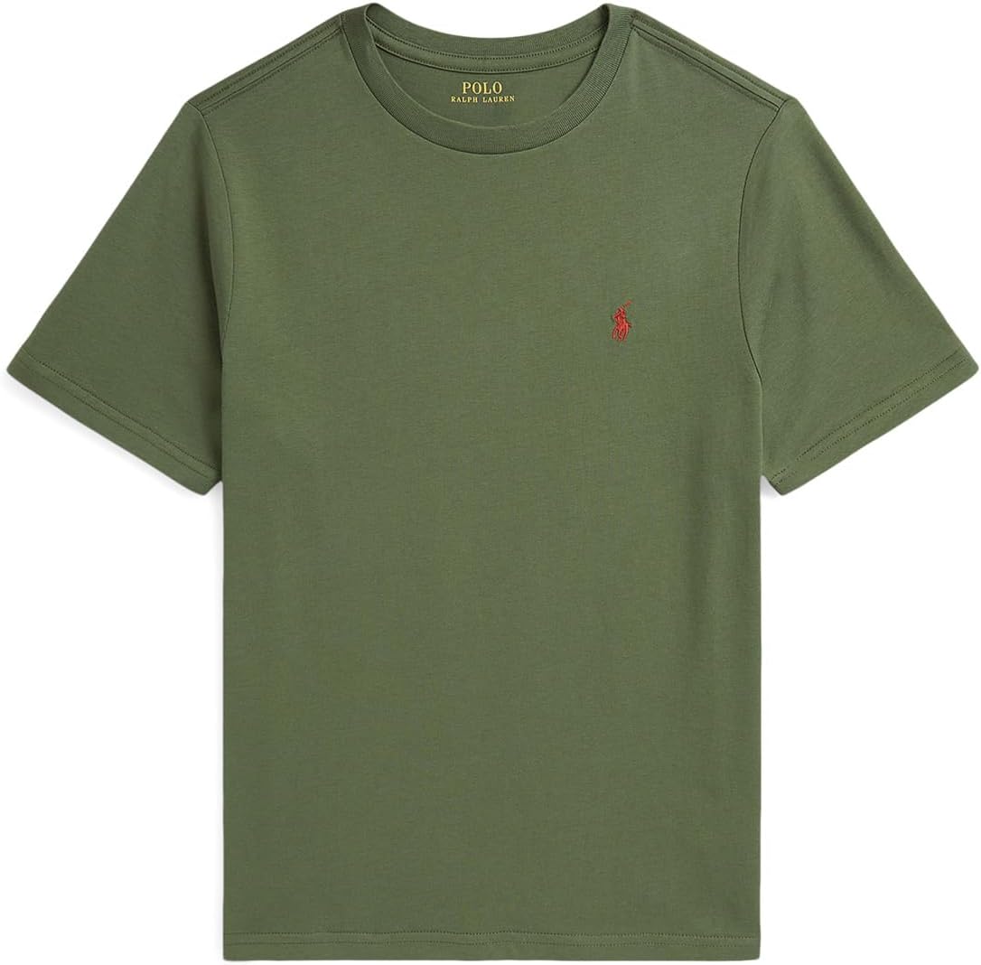 Футболка из хлопкового джерси с круглым вырезом Polo Ralph Lauren Kids, Mint Olive
Футболка из хлопкового джерси с круглым вырезом Polo Ralph Lauren Kids, Mint Olive