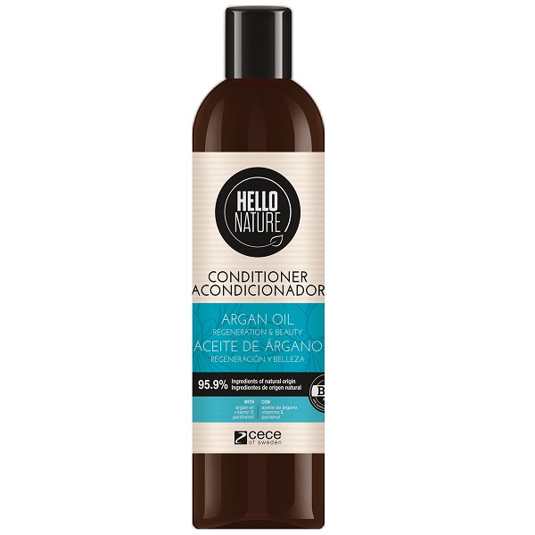 Добавка с аргановым маслом Hello Nature CeCe of Sweden
Добавка с аргановым маслом Hello Nature CeCe of Sweden