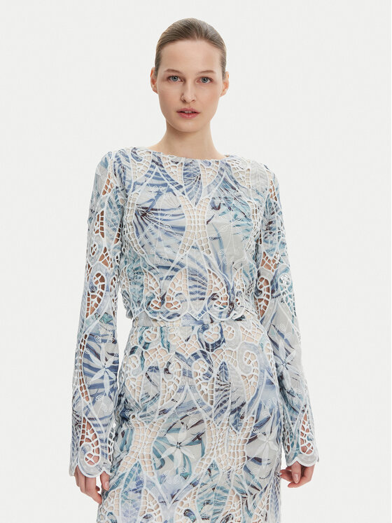 Блузка обычного кроя W5GH0T WHAD2 Guess, синий
Блузка обычного кроя W5GH0T WHAD2 Guess, синий