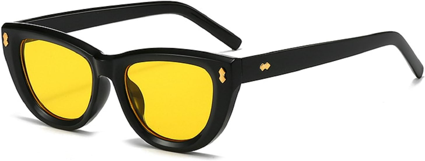 Винтажные солнцезащитные очки Melrose «кошачий глаз» для женщин, роскошные модные солнцезащитные очки в стиле ретро с градиентным переходом цвета, модель 5752, Black Yellow
Винтажные солнцезащитные очки Melrose «кошачий глаз» для женщин, роскошные модные солнцезащитные очки в стиле ретро с градиентным переходом цвета, модель 5752, Black Yellow