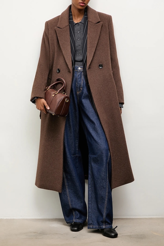 Шерстяное пальто Answear Lab Answear.Lab, коричневый
Шерстяное пальто Answear Lab Answear.Lab, коричневый