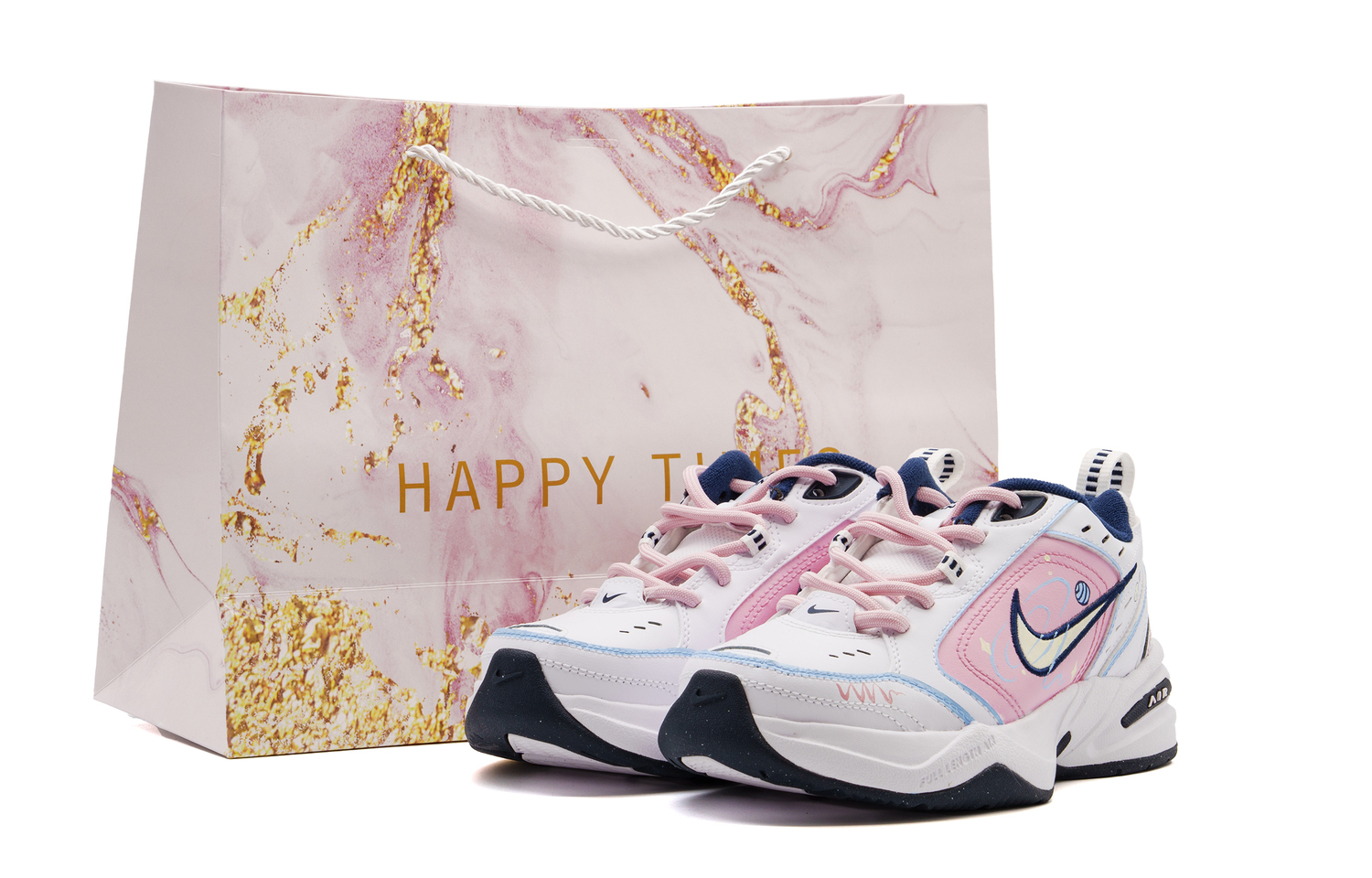 Nike Air Monarch 4 Low Top Chunky кроссовки Unisex Pink White
Nike Air Monarch 4 Low Top Chunky кроссовки Unisex Pink White