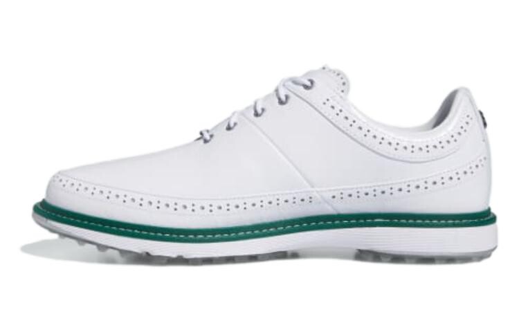 MC80 Spikeless Golf Cloud Белый Серебристый Металлик Университетский Зеленый Adidas
MC80 Spikeless Golf Cloud Белый Серебристый Металлик Университетский Зеленый Adidas