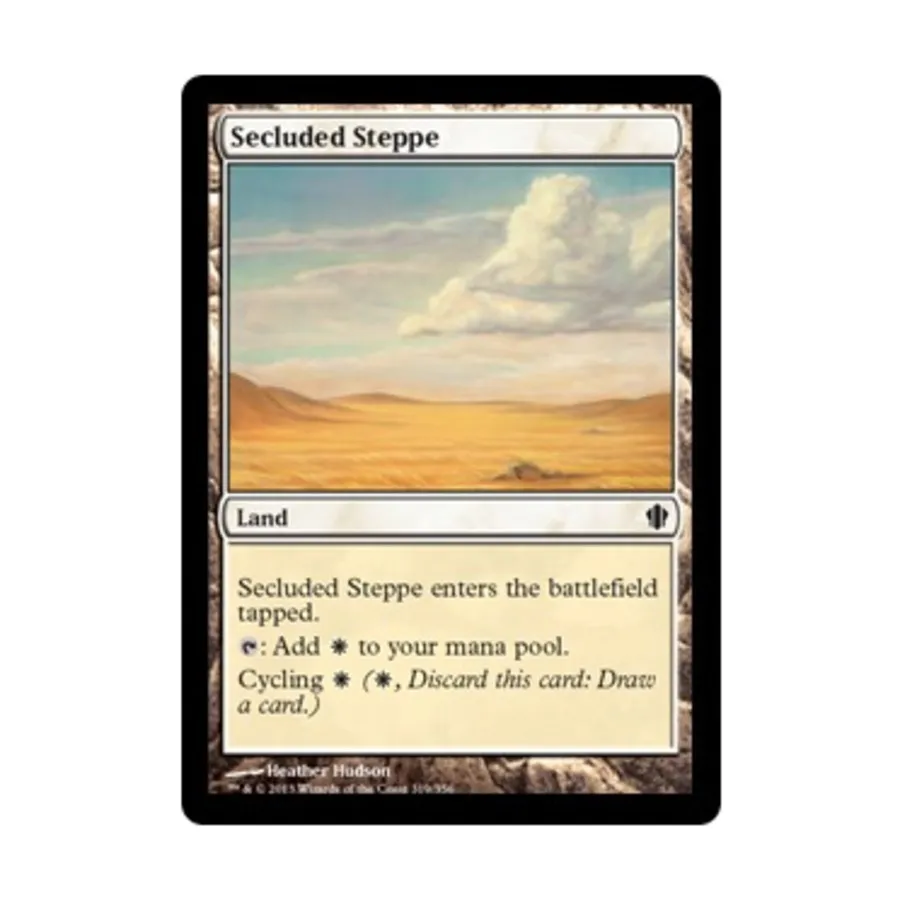 CCG Уединенная степь (С), MTG - Commander 2013 
CCG Уединенная степь (С), MTG - Commander 2013