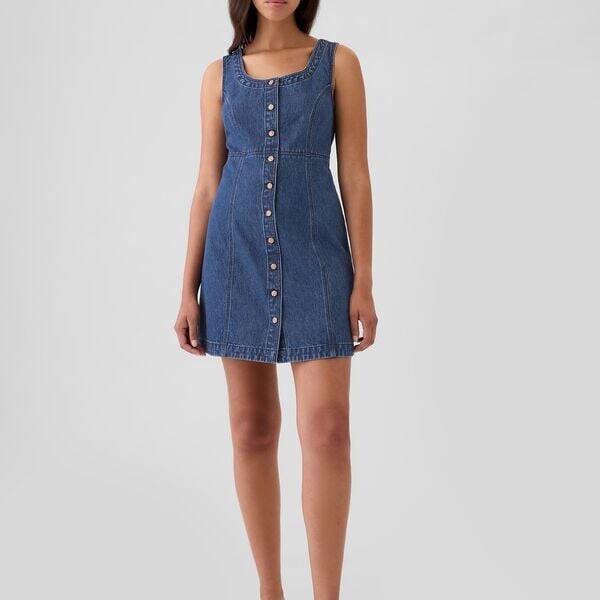 Короткое платье в Gap, синий
Короткое платье в Gap, синий