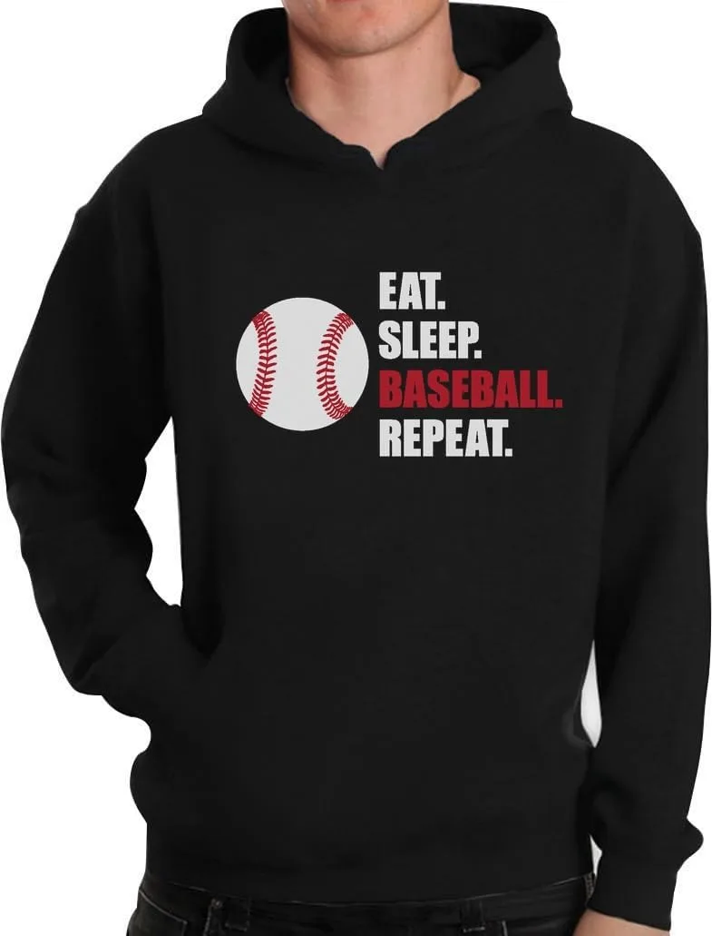 Толстовка Tstars Eat Sleep Baseball Repeat для мужчин
Толстовка Tstars Eat Sleep Baseball Repeat для мужчин