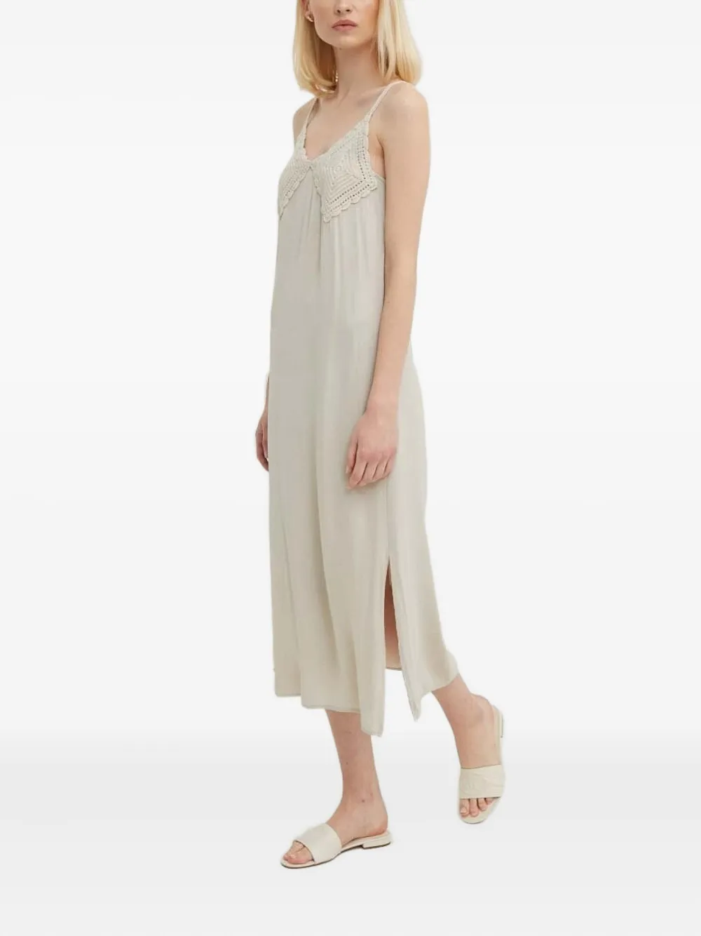 Платье в технике кроше Sisley, нейтральный
Платье в технике кроше Sisley, нейтральный