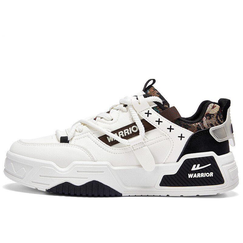 Кеды мужские, обувь для скейтбординга низкая бежево-коричневый Warrior
Кеды мужские, обувь для скейтбординга низкая бежево-коричневый Warrior