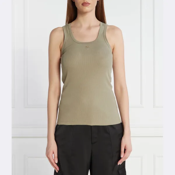 Облегающий топ Pinko, хаки
Облегающий топ Pinko, хаки