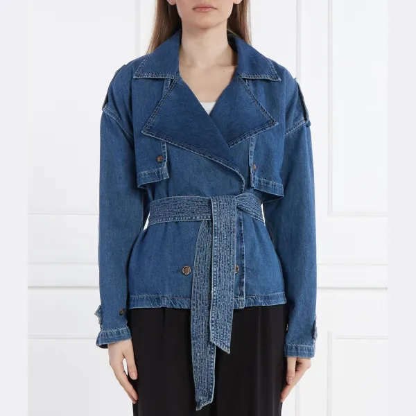 Джинсовая куртка свободного кроя Dune Pepe Jeans London, синий 
Джинсовая куртка свободного кроя Dune Pepe Jeans London, синий