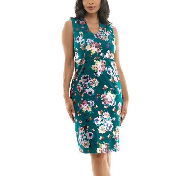 Женское платье миди с U-образным вырезом Nina Leonard, мультиколор
Женское платье миди с U-образным вырезом Nina Leonard, мультиколор