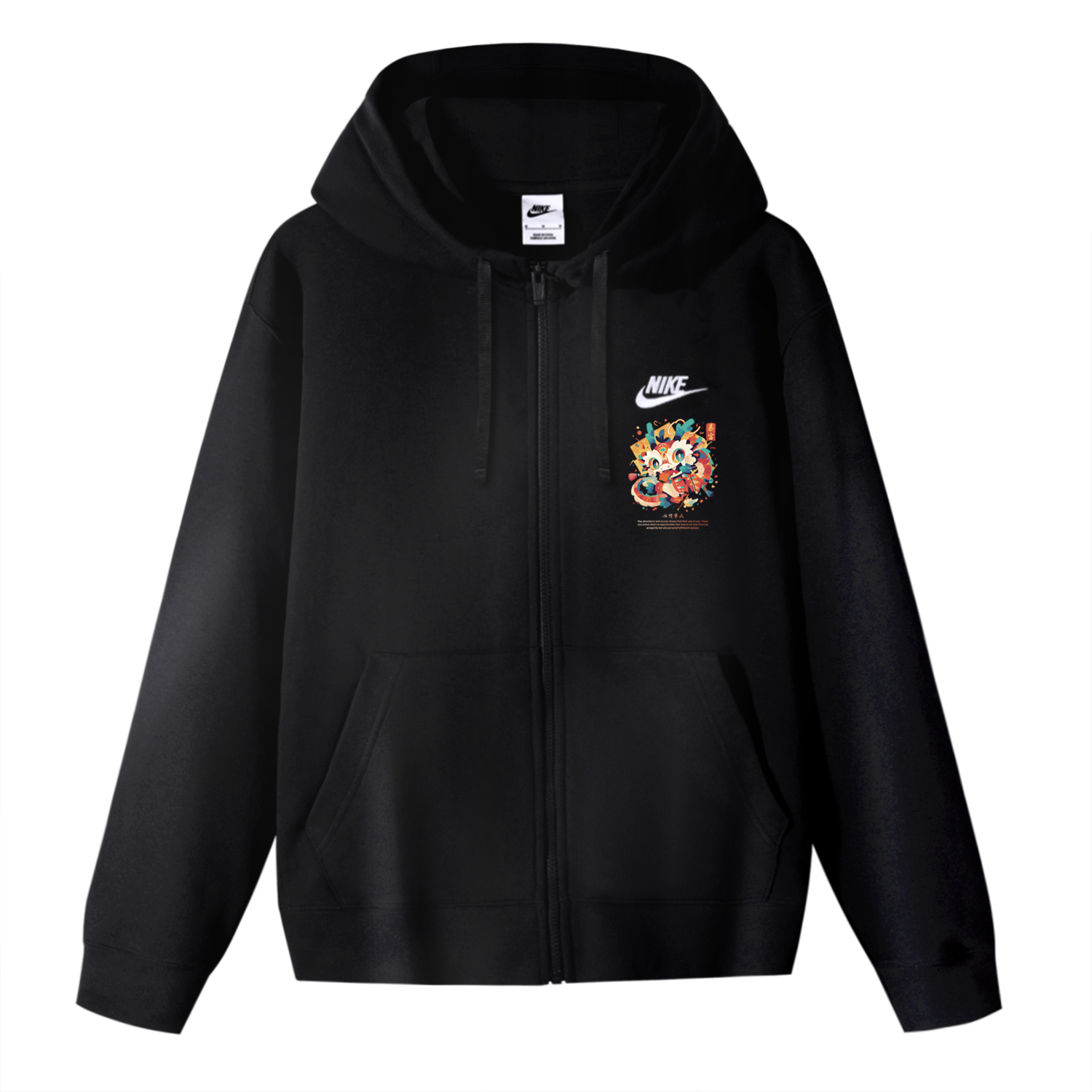 Nike Куртка унисекс черная, Black
Nike Куртка унисекс черная, Black