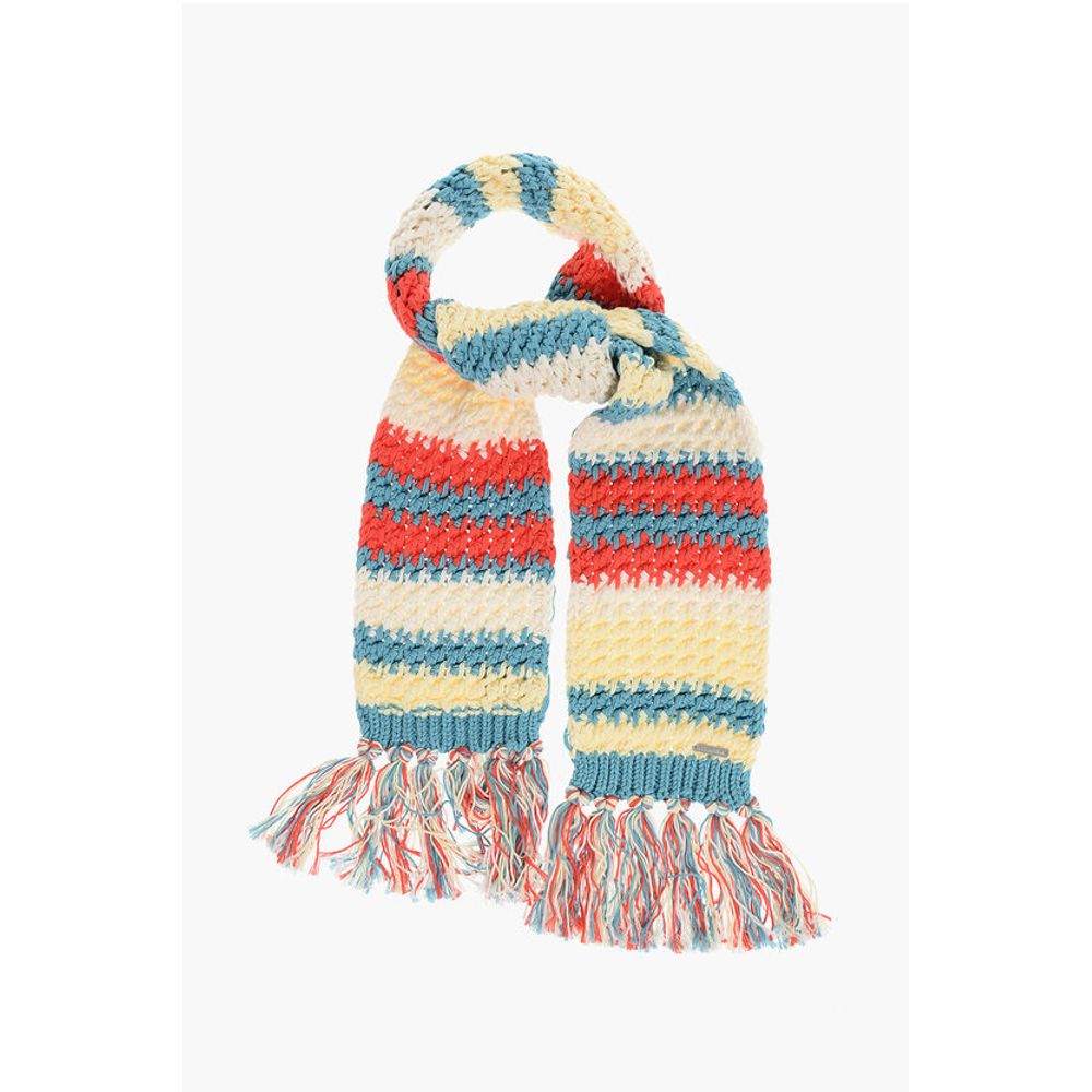 Хлопковый шарф с бахромой по краям Dsquared2, Multicolor
Хлопковый шарф с бахромой по краям Dsquared2, Multicolor