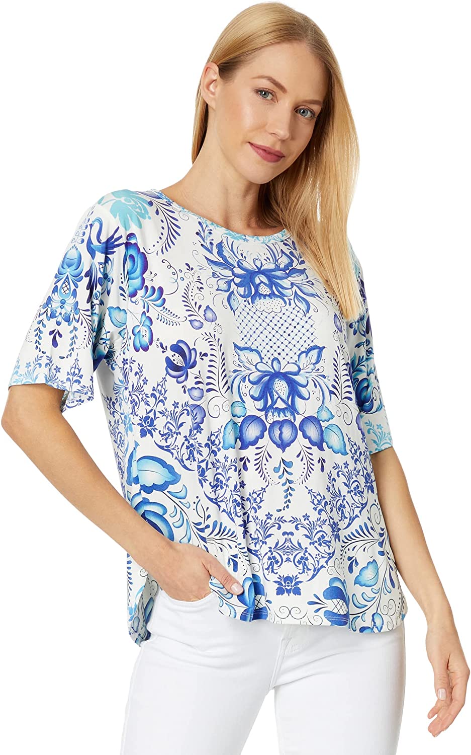 Блузка женская Johnny Was, мультиколор
Блузка женская Johnny Was, мультиколор