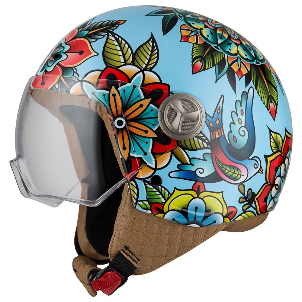 Открытый шлем Nzi Zeta 2, синий 
Открытый шлем Nzi Zeta 2, синий