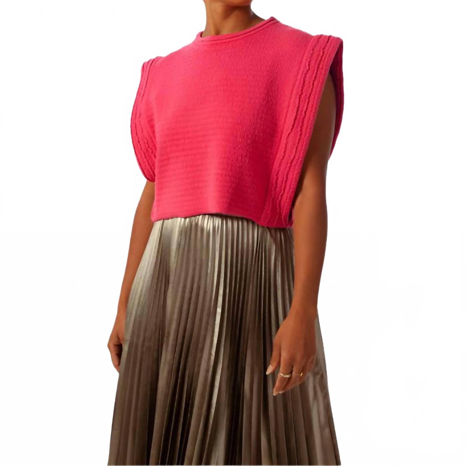 Стеганый топ Imogen в супер-розовом цвете Kerisma, Super Pink
Стеганый топ Imogen в супер-розовом цвете Kerisma, Super Pink