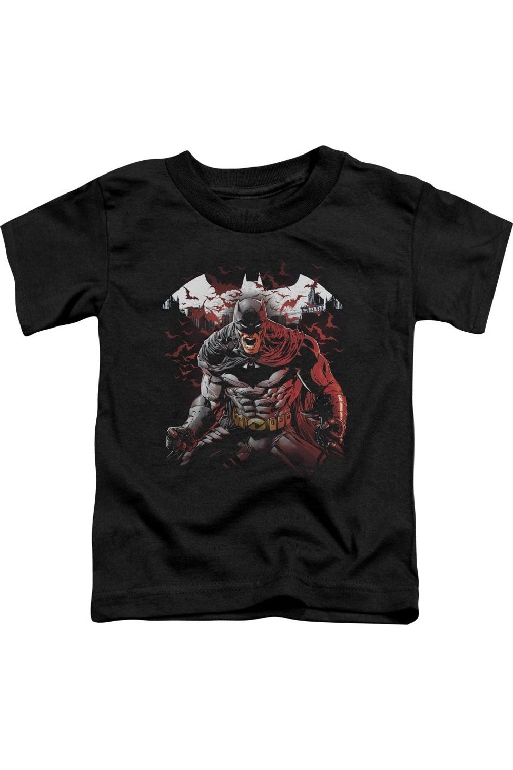 Бэтмен Яростный Бэт футболка с коротким рукавом для малышей Gildan, черный
Бэтмен Яростный Бэт футболка с коротким рукавом для малышей Gildan, черный