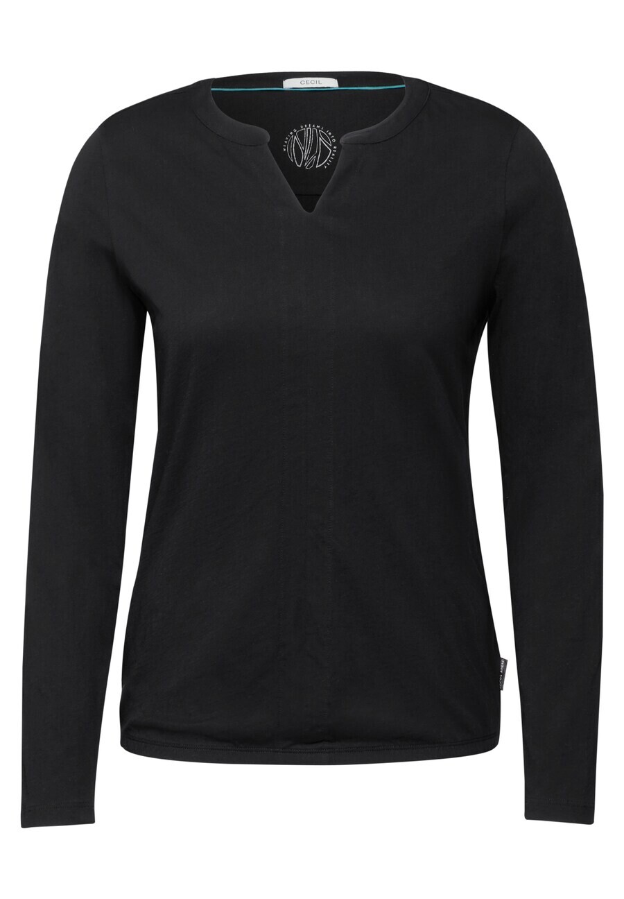Лонгслив CECIL Shirt, черный
Лонгслив CECIL Shirt, черный