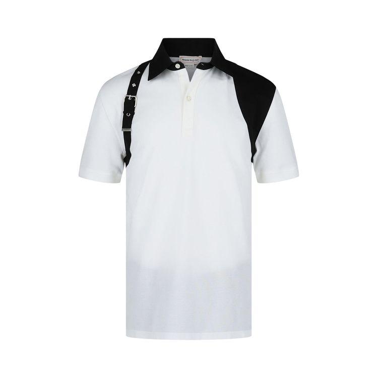 Рубашка-поло Alexander McQueen Harness, белый
Рубашка-поло Alexander McQueen Harness, белый