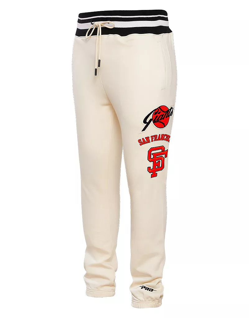 Мужские флисовые спортивные штаны в стиле ретро Pro Standard San Francisco Giants, кремовый
Мужские флисовые спортивные штаны в стиле ретро Pro Standard San Francisco Giants, кремовый