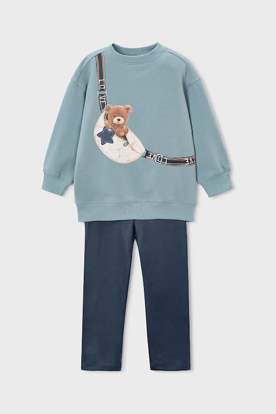 Детский комплект Mayoral, бирюзовый
Детский комплект Mayoral, бирюзовый