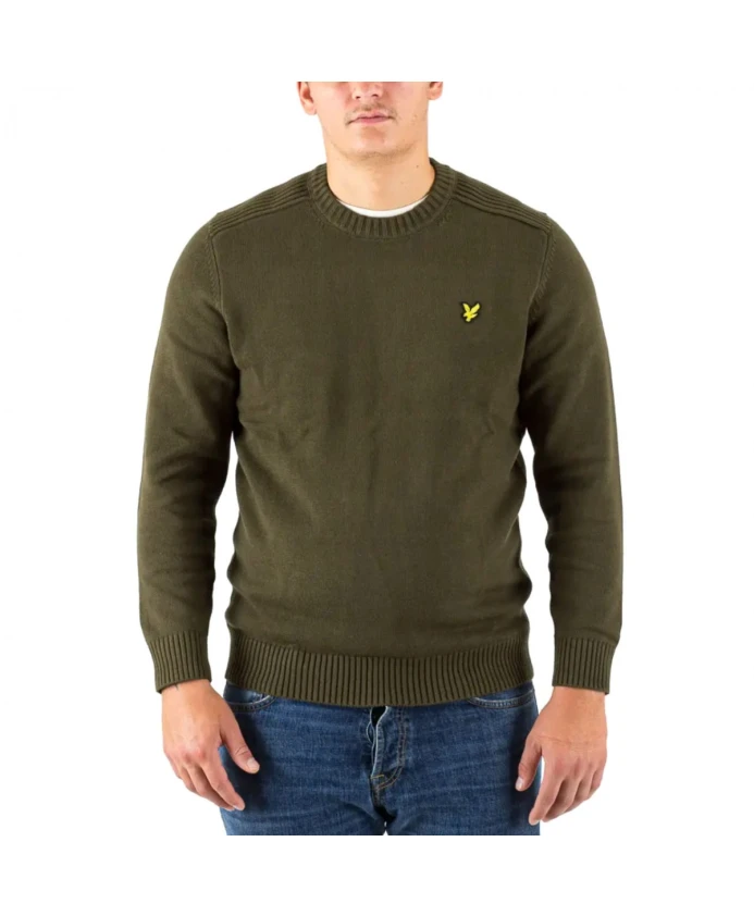 Оливковая толстовка с круглым вырезом Lyle & Scott, зеленый
Оливковая толстовка с круглым вырезом Lyle & Scott, зеленый