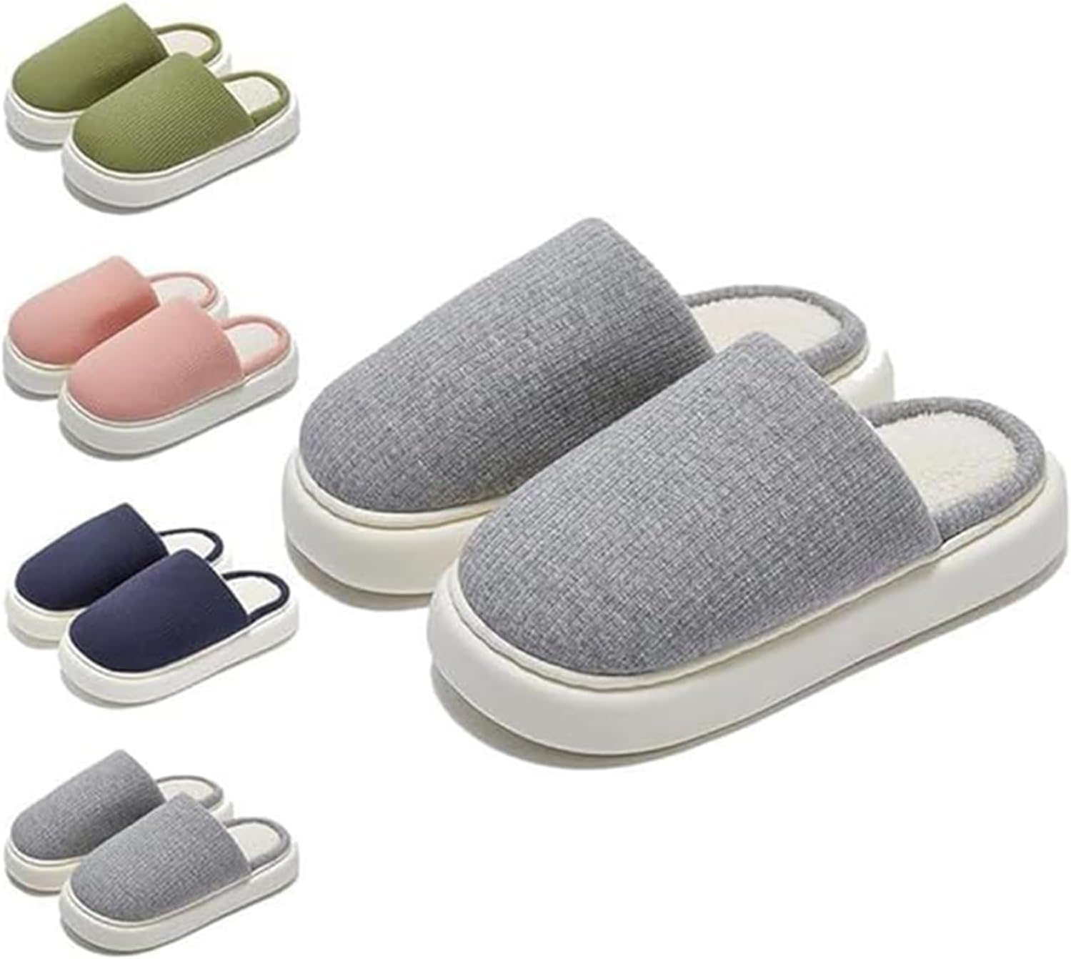 YoiTs The Cloudies - Плюшевые тапочки Flummys с противоскользящей подошвой, уютные домашние тапочки для женщин и мужчин (синие, 44-45)
YoiTs The Cloudies - Плюшевые тапочки Flummys с противоскользящей подошвой, уютные домашние тапочки для женщин и мужчин (синие, 44-45)