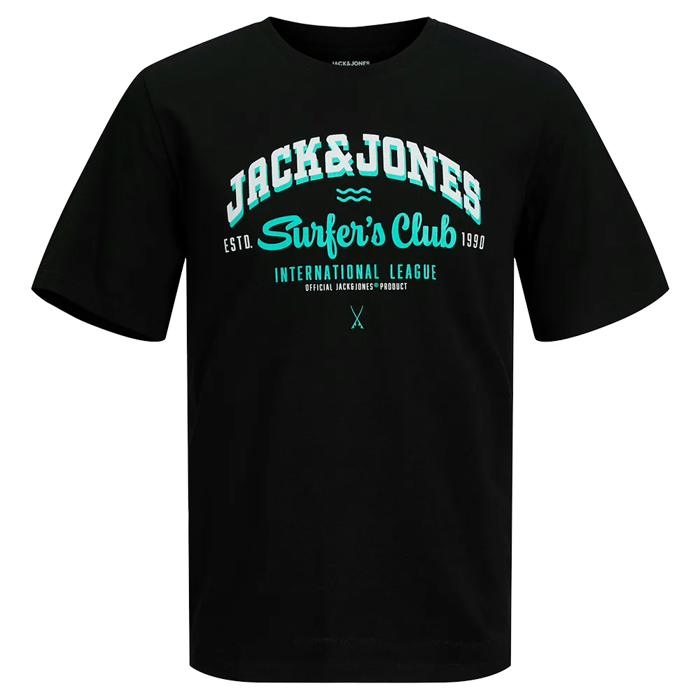 Футболка с коротким рукавом Jack & Jones Logo Plus, черный 
Футболка с коротким рукавом Jack & Jones Logo Plus, черный