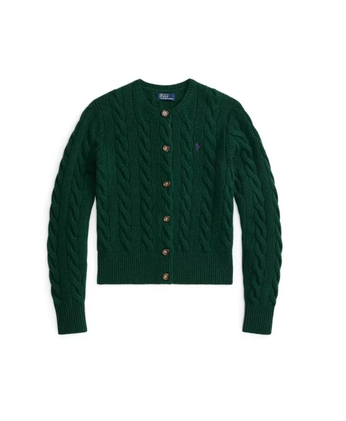 Кардиган Vesta Polo Ralph Lauren, зеленый
Кардиган Vesta Polo Ralph Lauren, зеленый