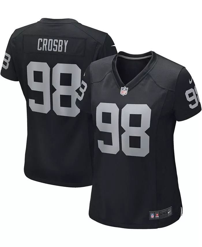 Женская игровая майка Maxx Crosby Black Las Vegas Raiders Nike
Женская игровая майка Maxx Crosby Black Las Vegas Raiders Nike