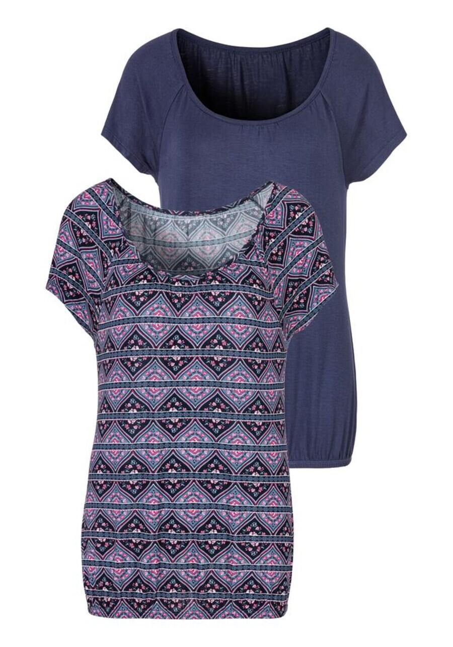 Футболка LASCANA Shirt, синий
Футболка LASCANA Shirt, синий