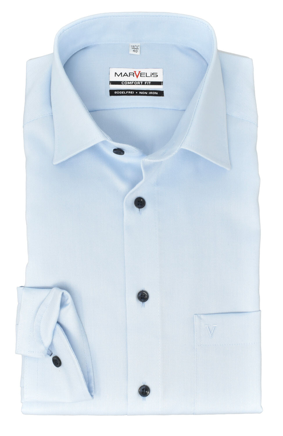 Рубашка MARVELIS Comfort Fit Business, светло синий
Рубашка MARVELIS Comfort Fit Business, светло синий