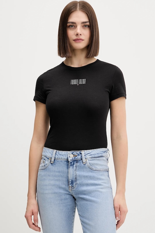 Хлопковая футболка Tommy Jeans, черный
Хлопковая футболка Tommy Jeans, черный