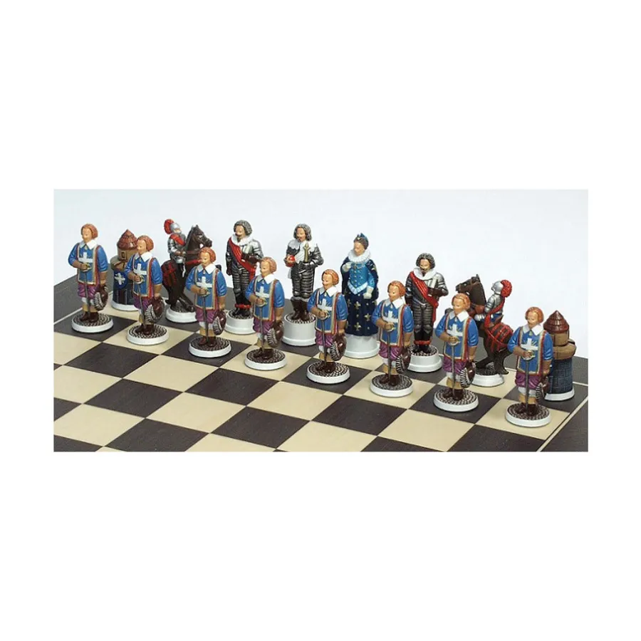 Формы для трех мушкетеров - Королевская сторона, Chess Set Moulds (54mm)
Формы для трех мушкетеров - Королевская сторона, Chess Set Moulds (54mm)