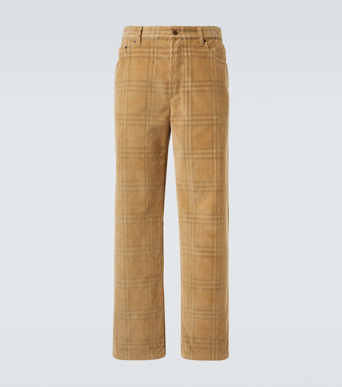 Прямые вельветовые брюки Burberry Check Burberry, Sand Ip Check
Прямые вельветовые брюки Burberry Check Burberry, Sand Ip Check